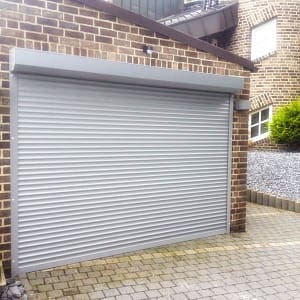 Einbau eines Garagentors