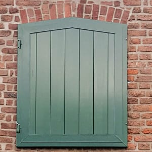 Holzfenster, Fensterladen