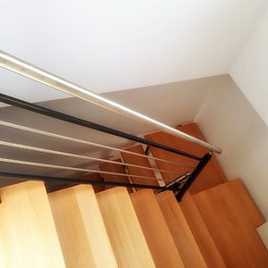 Holztreppe und Geländer Heiner Manten